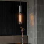 Lampa wisząca nowoczesna cylindryczna