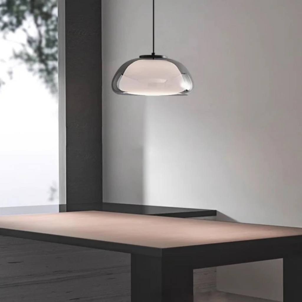 Lampa wisząca nowoczesna kopułowa