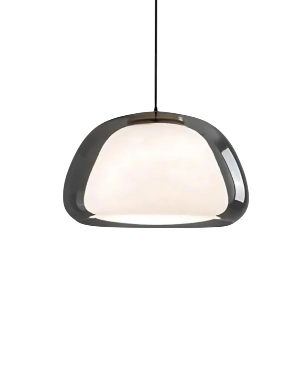 Lampa wisząca nowoczesna kopułowa