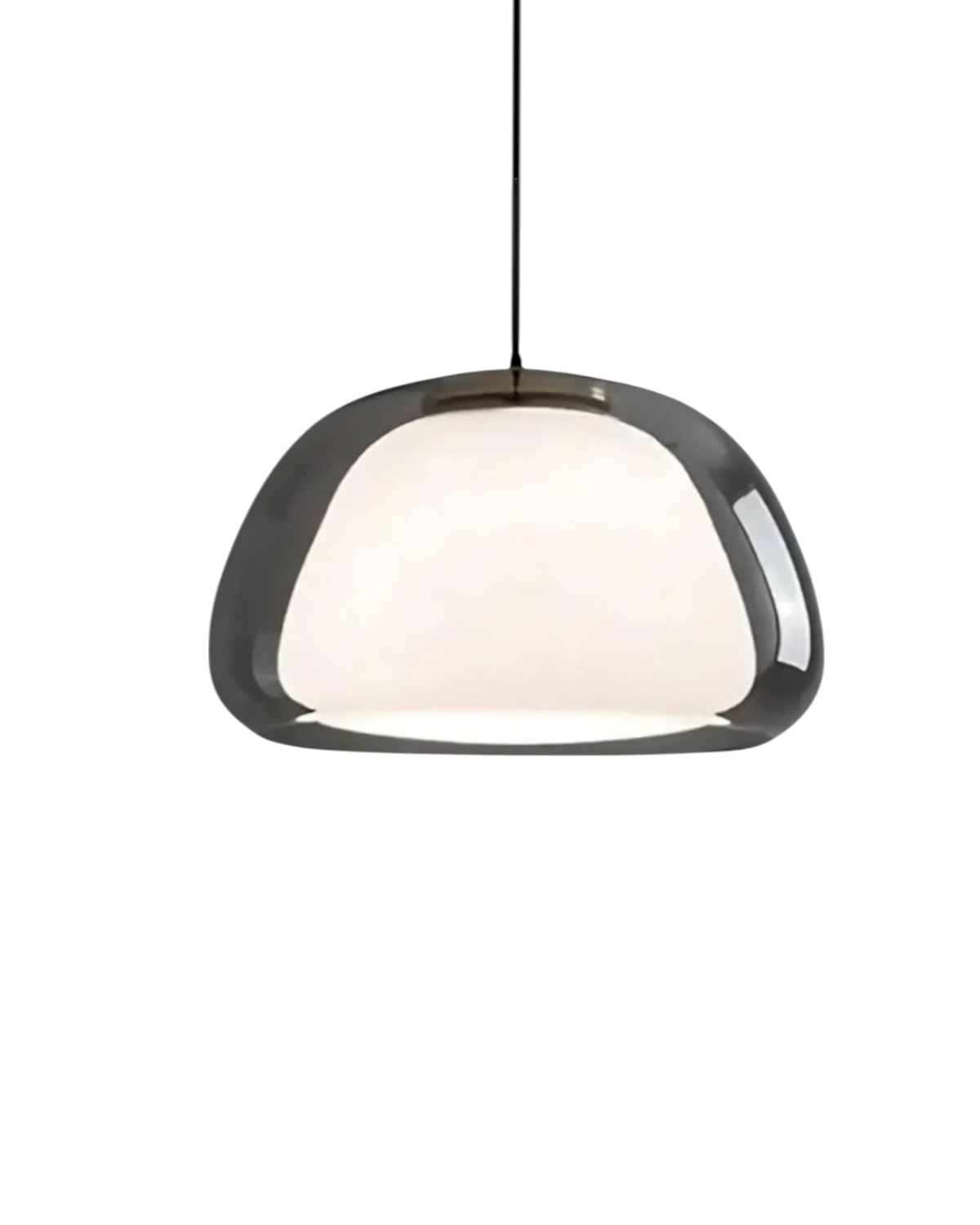 Lampa wisząca nowoczesna kopułowa