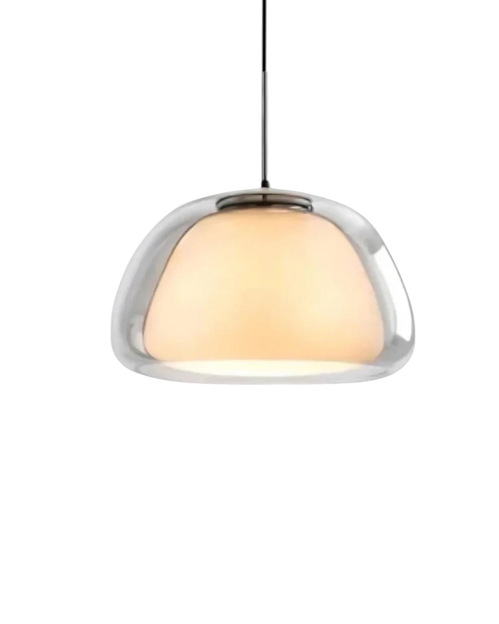 Lampa wisząca nowoczesna kopułowa