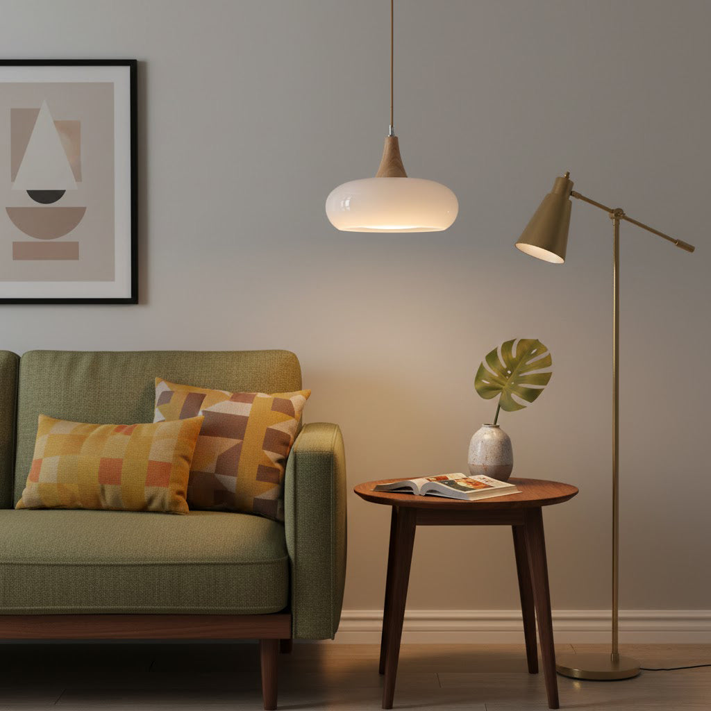 Lampa wisząca nowoczesna kopułowa dekoracyjna