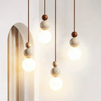 Lampa wisząca nowoczesna kulista geometryczna