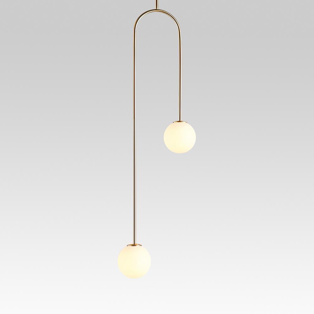 Lampa wisząca nowoczesna kulista minimalistyczna