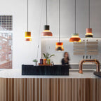 Lampa wisząca nowoczesna led nordycka wielowarstwowa