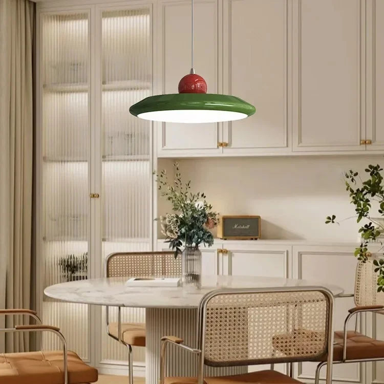 Lampa wisząca nowoczesna led okrągła nad stół