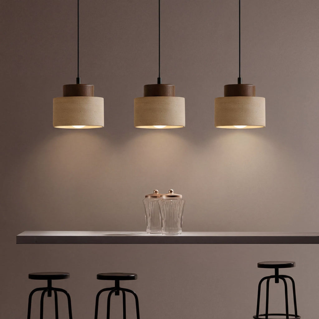 Modern minimalist pendant lamp wabi sabi