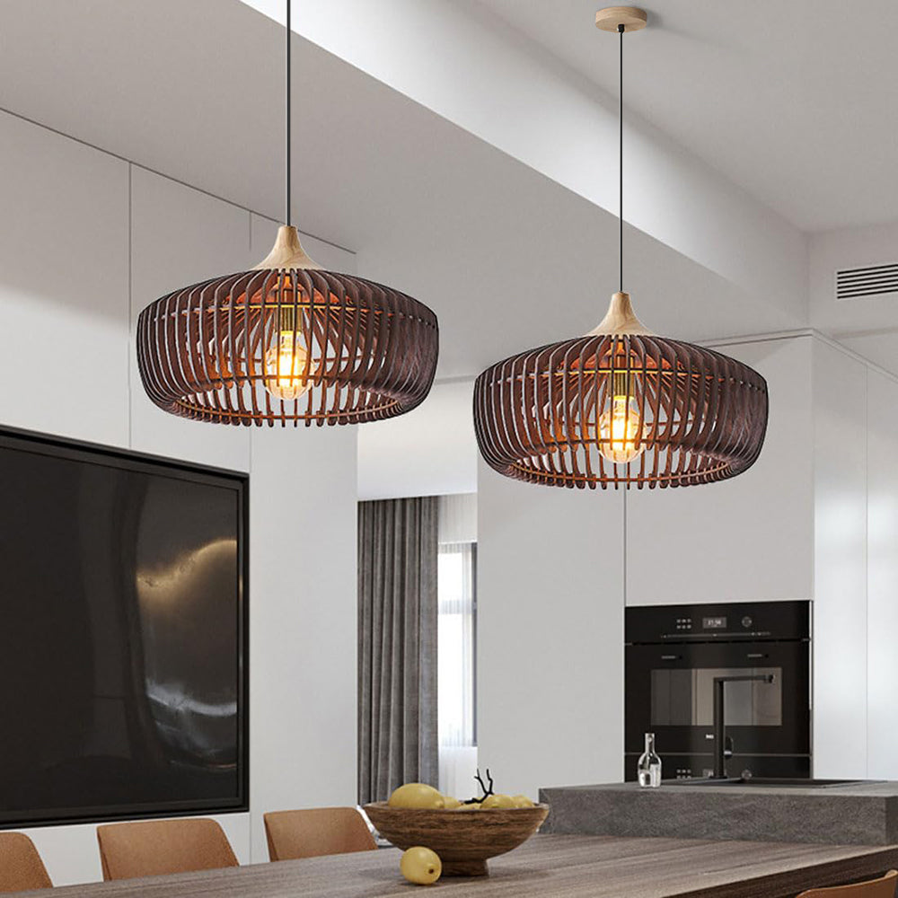 Lampa wisząca nowoczesna pleciona boho
