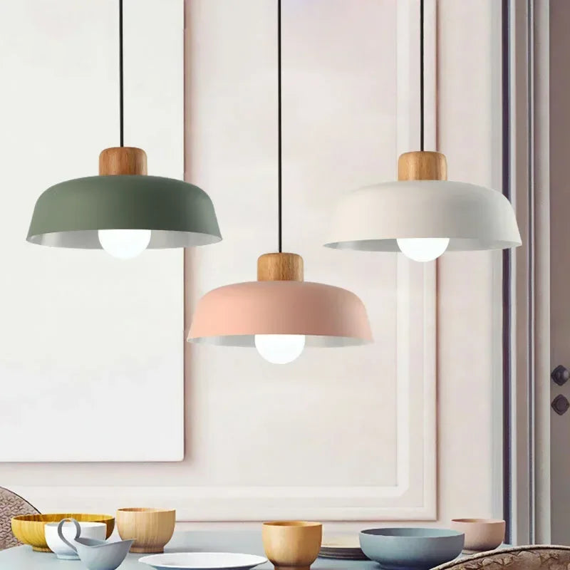 Lampa wisząca nowoczesna skandynawska nad stół jadalniany