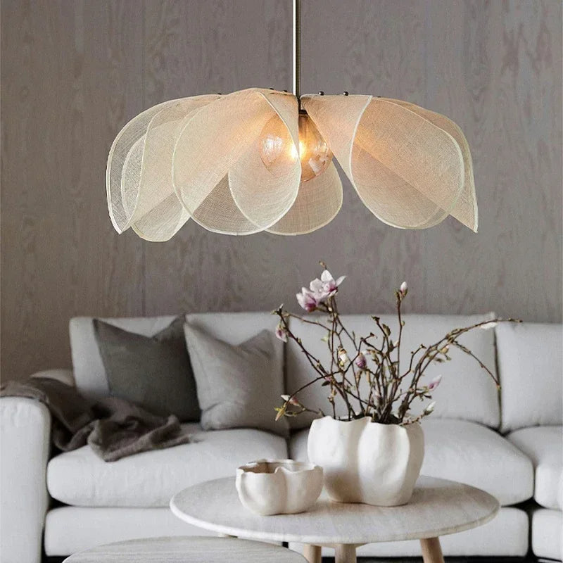 Layered decorative modern pendant lamp