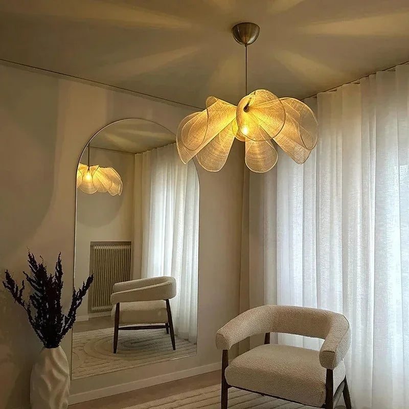 Layered decorative modern pendant lamp