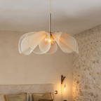 Layered decorative modern pendant lamp