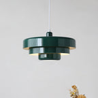 Lampa wisząca retro jadalniana warstwowa
