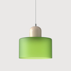 Lampa wisząca retro kolorowa szklana nowoczesna