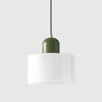 Lampa wisząca retro kolorowa szklana nowoczesna