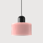Lampa wisząca retro kolorowa szklana nowoczesna