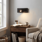 Lampka nocna LED do czytania regulowana nowoczesna