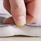 Soft absorbent anti-slip bathroom mat