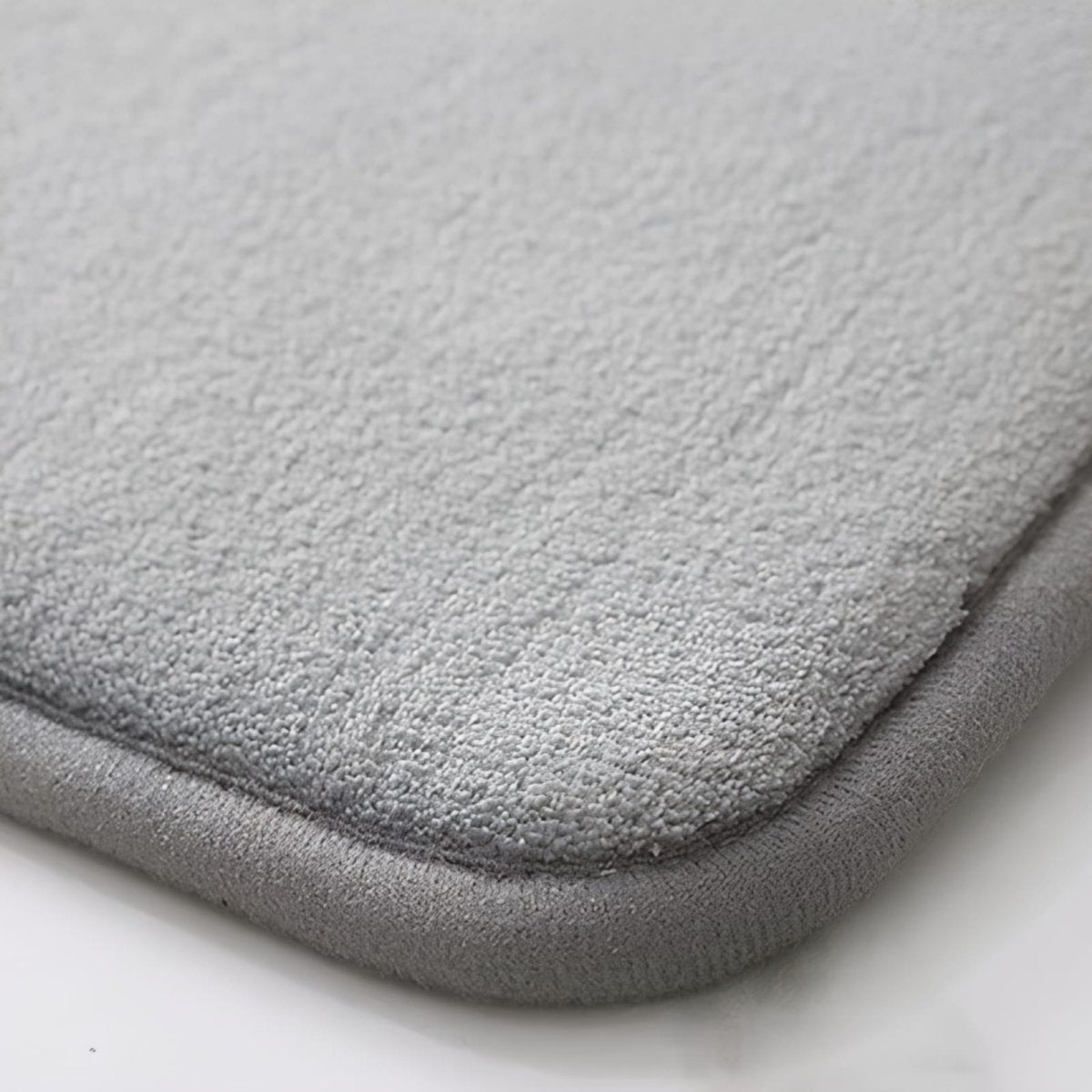 Soft absorbent anti-slip bathroom mat