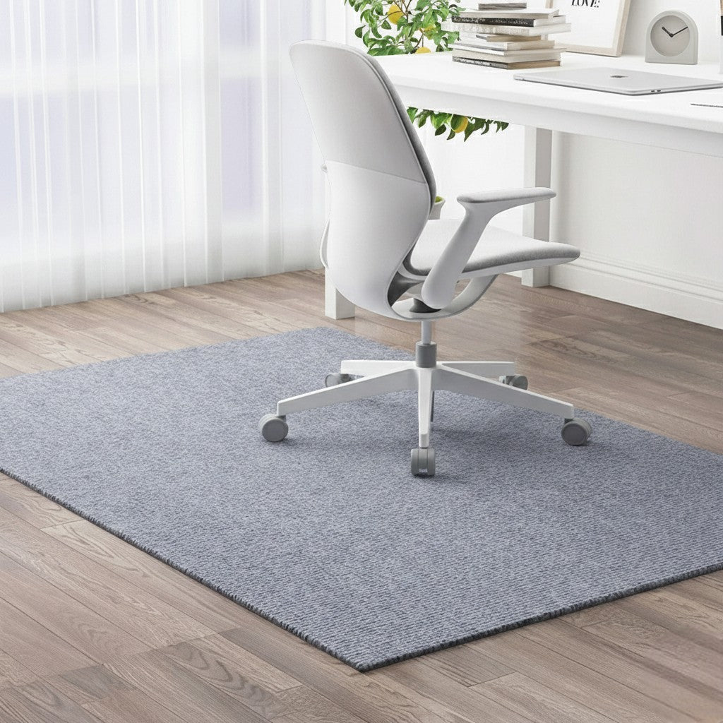 Self-adhesive anti-slip protective floor mat