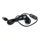 Modern adjustable surface-mounted directional LED spotlight