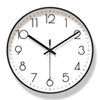 Nowoczesny zegar ścienny minimalistyczny cichy