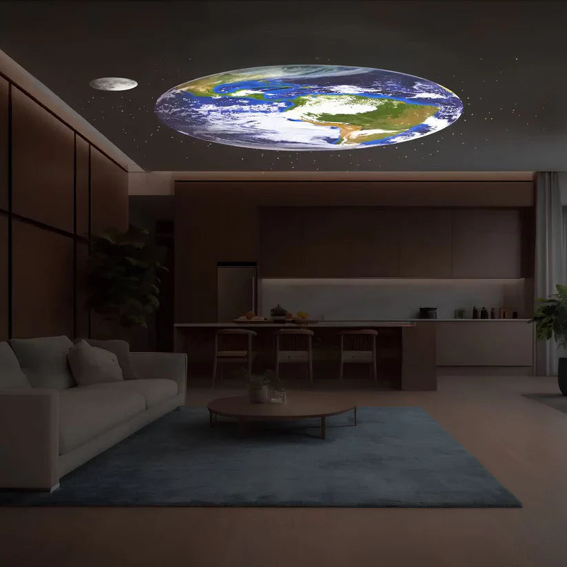 Projektor gwiazd led planetarium galaktyka dekoracyjny biały