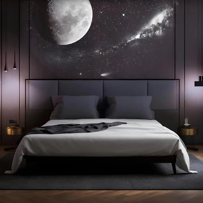 Projektor gwiazd led planetarium galaktyka dekoracyjny biały