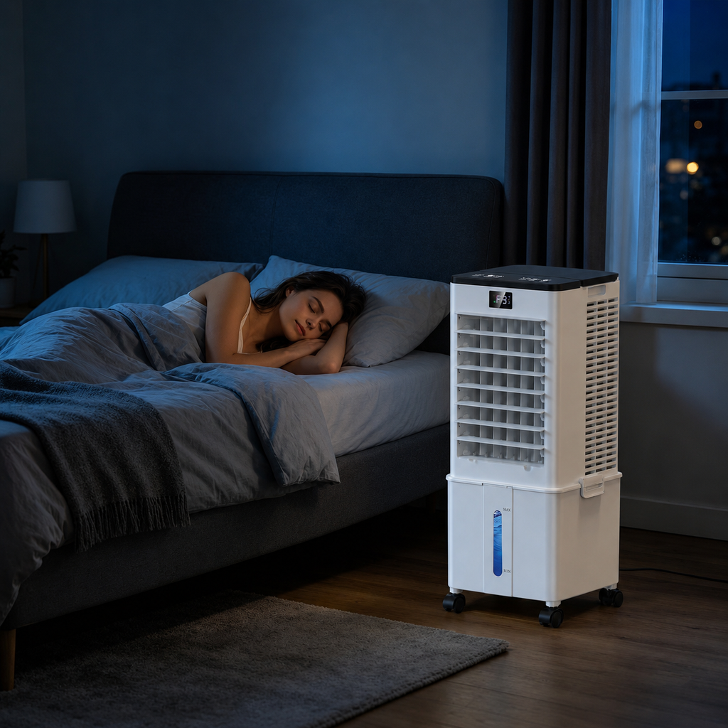 Portable air conditioner remote control cooling for summer