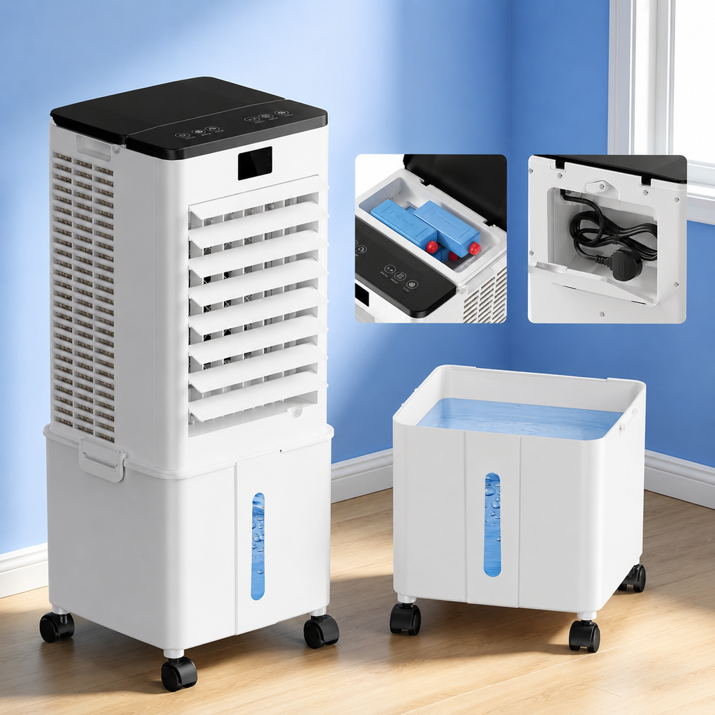 Portable air conditioner remote control cooling for summer