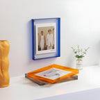 Modern decorative transparent photo frame