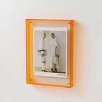 Modern decorative transparent photo frame