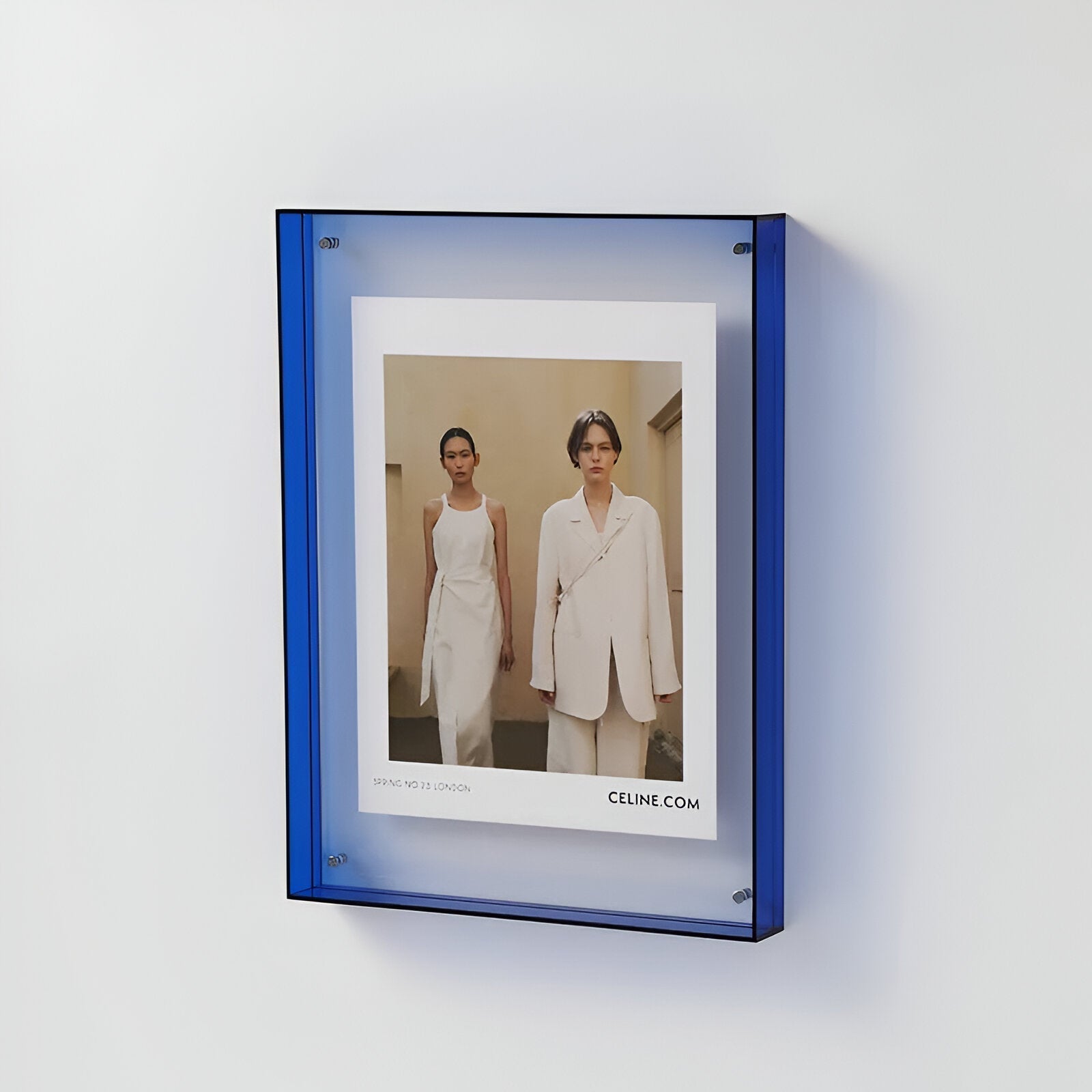 Modern decorative transparent photo frame