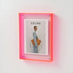 Modern decorative transparent photo frame