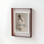 Modern decorative transparent photo frame