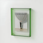 Modern decorative transparent photo frame