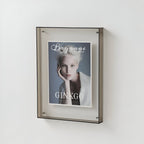 Modern decorative transparent photo frame