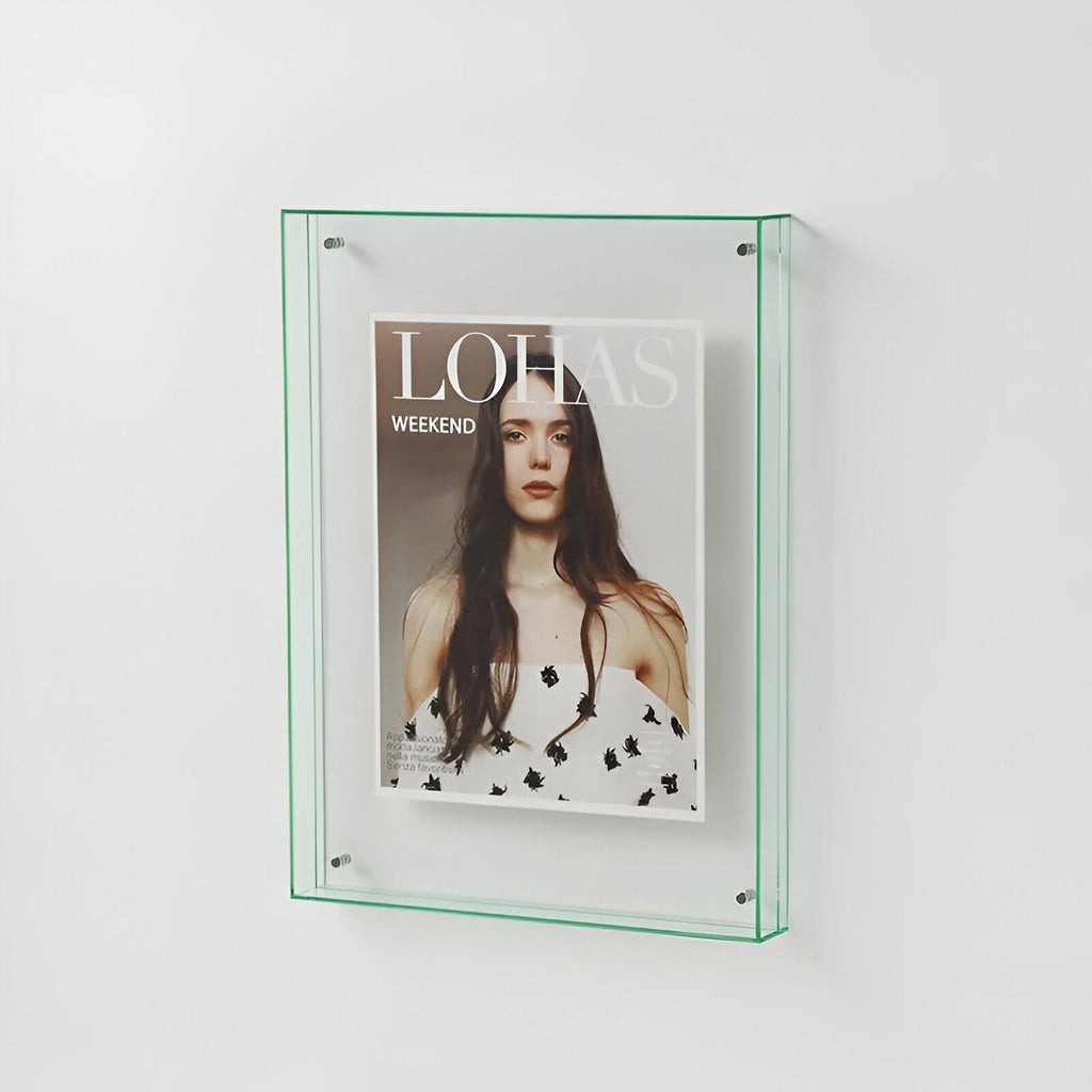 Modern decorative transparent photo frame