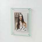 Modern decorative transparent photo frame