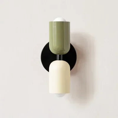 Lampa ścienna LED nowoczesna podwójna minimalistyczna