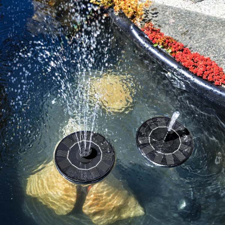 Solar Outdoor Floating Fountain for Garden Pond