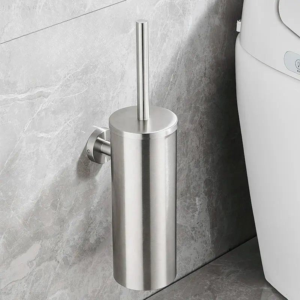 Modern self-cleaning wall toilet brush