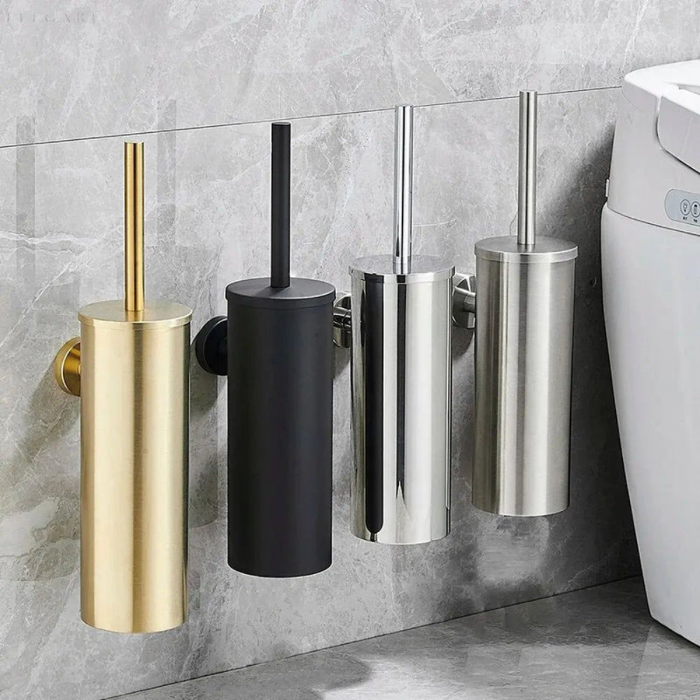 Modern self-cleaning wall toilet brush