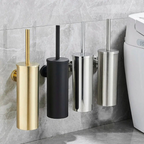 Modern self-cleaning wall toilet brush