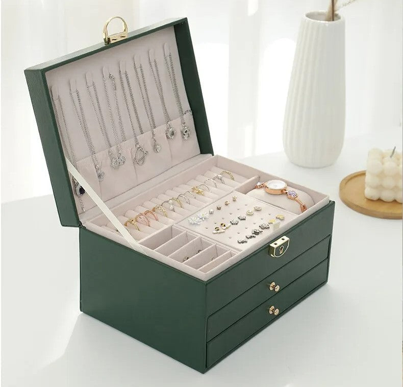 Multi-Layer Jewelry Box Organizer for Storage