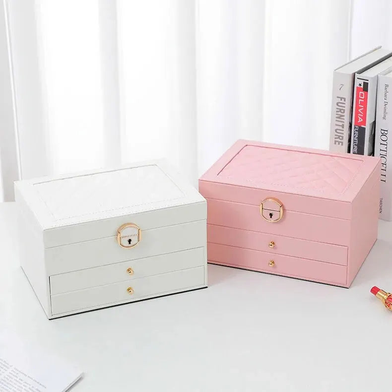 Multi-Layer Jewelry Box Organizer for Storage
