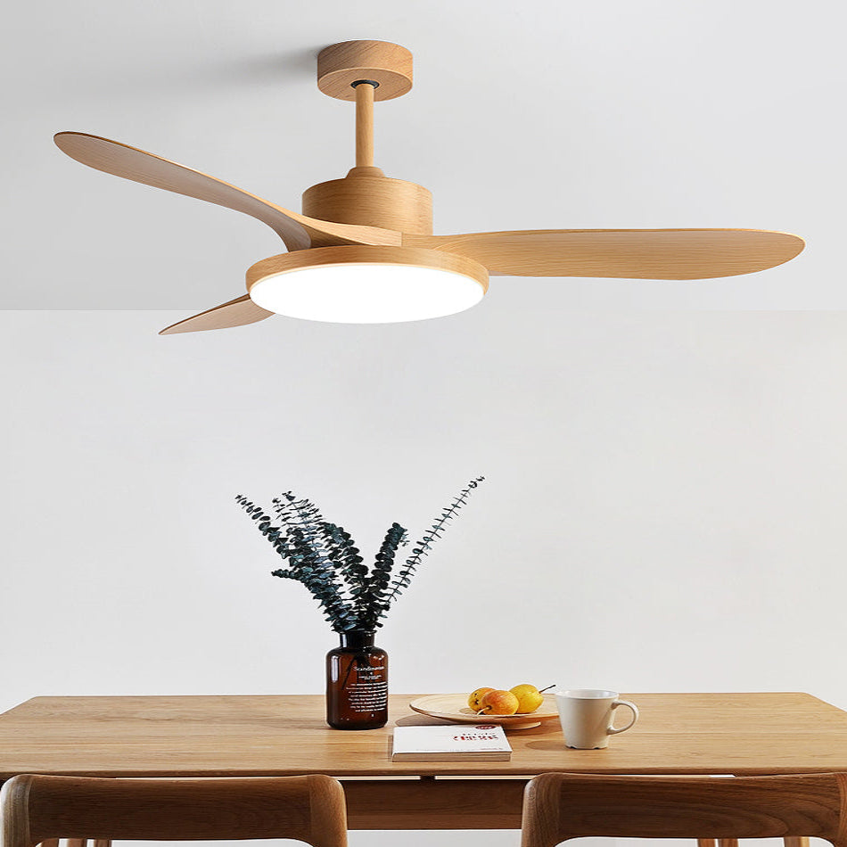 Wentylator sufitowy z lampą nowoczesny LED