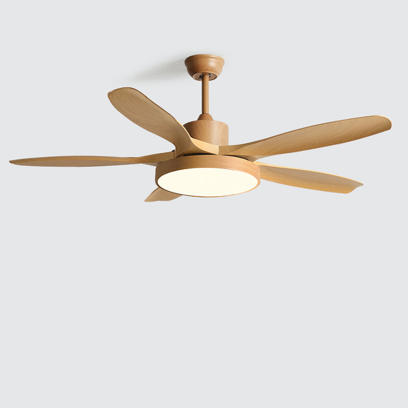 Wentylator sufitowy z lampą nowoczesny LED