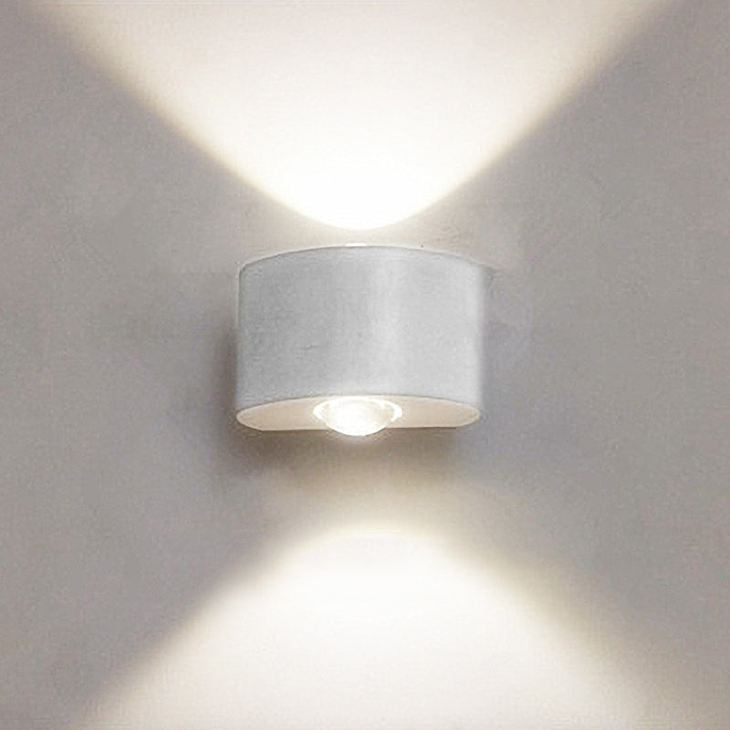 Wewnętrzna i zewnętrzna lampa ścienna nowoczesna led
