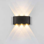 Wewnętrzna i zewnętrzna lampa ścienna nowoczesna led